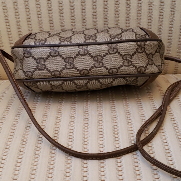 Gucci GG Web Coated Canvas Striped Crossbody Bag - Picture 4 of 14